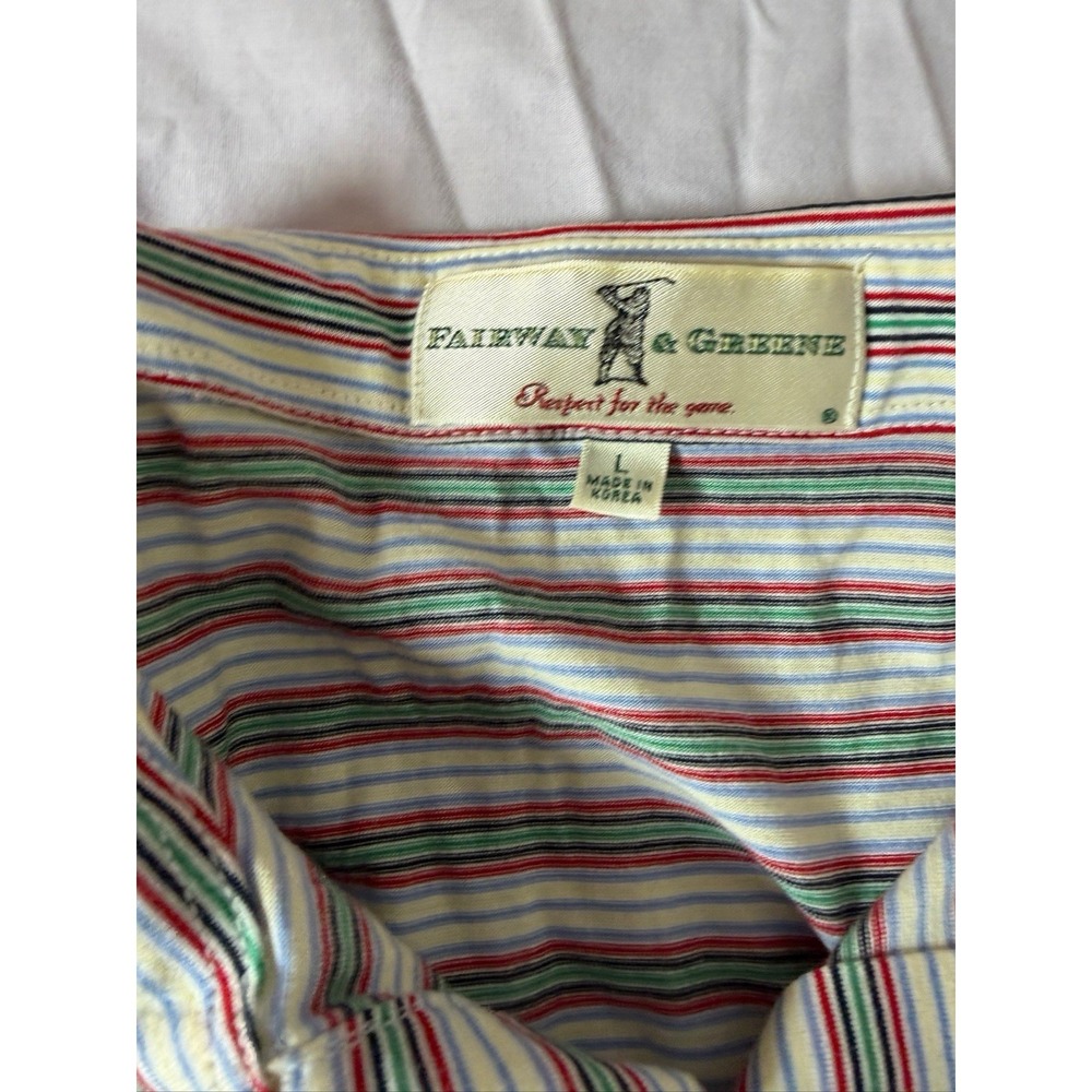Fairway & Greene Mens Short Sleeve Golf Polo Size L - Picture 4 of 5